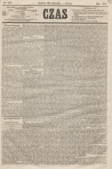 Czas. [R.14], Ner 270 (23 listopada 1861)