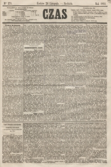 Czas. [R.14], Ner 271 (24 listopada 1861)