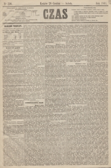 Czas. [R.14], Ner 298 (28 grudnia 1861)