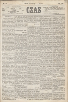 Czas. [R.15], Ner 34 (11 lutego 1862)