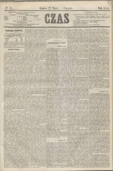 Czas. [R.15], Ner 71 (27 marca 1862)