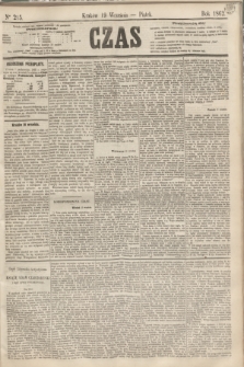 Czas. [R.15], Ner 215 (19 września 1862)