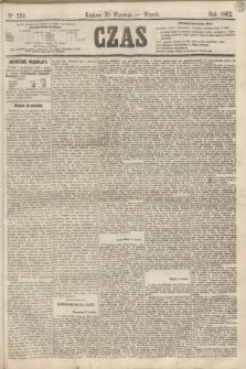 Czas. [R.15], Ner 224 (30 września 1862)