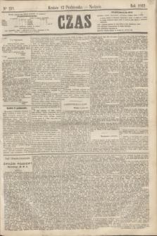 Czas. [R.15], Ner 235 (12 października 1862)