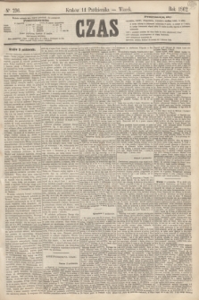 Czas. [R.15], Ner 236 (14 października 1862)