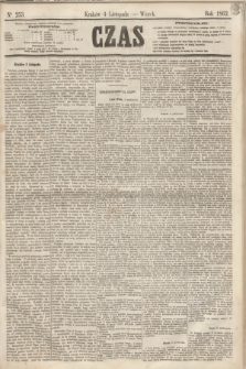 Czas. [R.15], Ner 253 (4 listopada 1862)