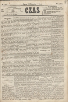 Czas. [R.15], Ner 260 (12 listopada 1862)