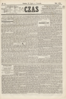 Czas. [R.17], Ner 91 (21 lipca 1864)