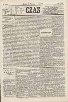 Czas. [R.17], Ner 126 (1 września 1864)