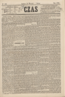 Czas. [R.17], Ner 133 (10 września 1864)