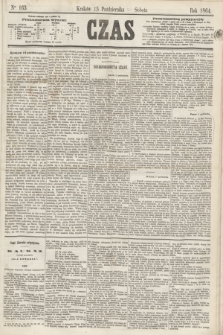 Czas. [R.17], Ner 163 (15 października 1864)