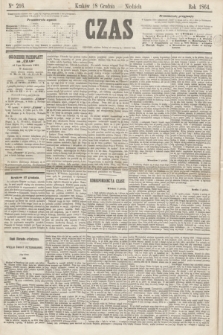 Czas. [R.17], Ner 216 (18 grudnia 1864)