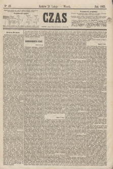 Czas. [R.18], Ner 42 (21 lutego 1865)