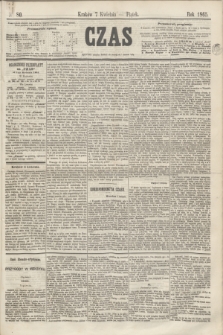 Czas. [R.18], Ner 80 (7 kwietnia 1865)