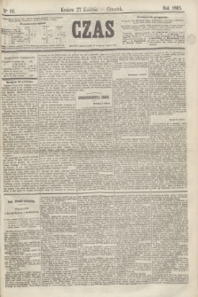 Czas. [R.18], Ner 96 (27 kwietnia 1865)