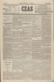 Czas. [R.18], Ner 171 (29 lipca 1865)