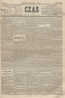 Czas. [R.18], Ner 203 (6 września 1865)