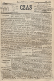 Czas. [R.18], Ner 209 (14 września 1865)