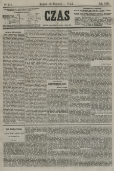 Czas. [R.18], Ner 210 (15 września 1865)