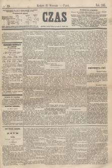 Czas. [R.18], Ner 216 (22 września 1865)