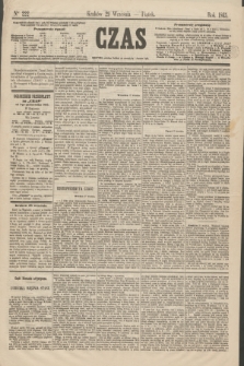 Czas. [R.18], Ner 222 (29 września 1865)