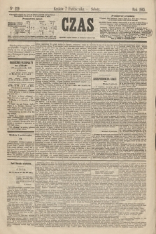 Czas. [R.18], Ner 229 (7 października 1865)