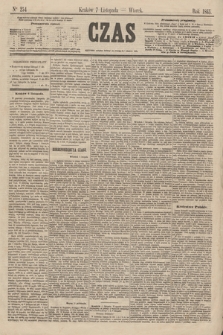 Czas. [R.18], Ner 254 (7 listopada 1865)