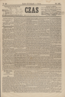 Czas. [R.18], Ner 270 (25 listopada 1865)