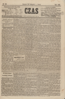 Czas. [R.18], Ner 273 (29 listopada 1865)