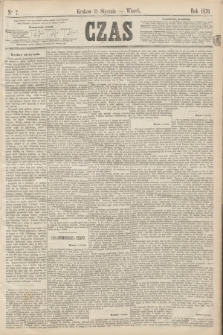 Czas. [R.23], Ner 7 (11 stycznia 1870)