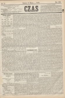 Czas. [R.23], Ner 72 (30 marca 1870)