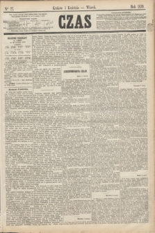Czas. [R.23], Ner 77 (5 kwietnia 1870)