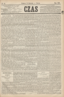 Czas. [R.23], Ner 92 (23 kwietnia 1870)