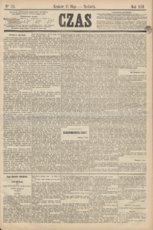 Czas. [R.23], Ner 111 (15 maja 1870)