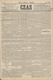 Czas. [R.23], Ner 128 (5 czerwca 1870)