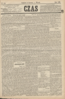 Czas. [R.23], Ner 134 (14 czerwca 1870)
