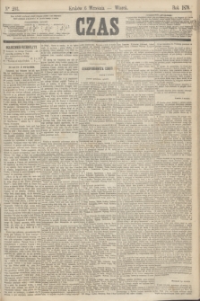 Czas. [R.23], Ner 203 (6 września 1870)