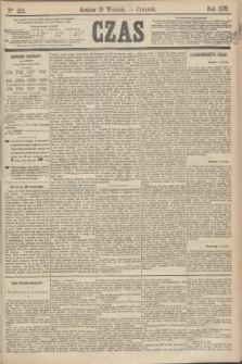 Czas. [R.23], Ner 222 (29 września 1870)