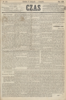 Czas. [R.23], Ner 263 (17 listopada 1870)
