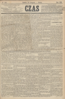 Czas. [R.23], Ner 265 (19 listopada 1870)