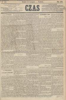 Czas. [R.23], Ner 266 (20 listopada 1870)