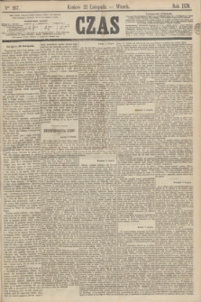 Czas. [R.23], Ner 267 (22 listopada 1870)