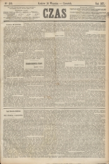 Czas. [R.24], Ner 209 (14 września 1871)