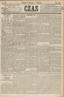 Czas. [R.24], Ner 218 (24 września 1871)