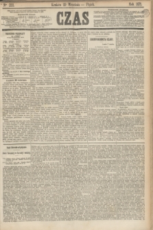 Czas. [R.24], Ner 222 (29 września 1871)