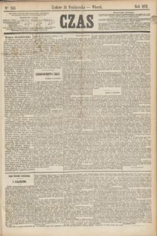 Czas. [R.24], Ner 243 (24 października 1871)