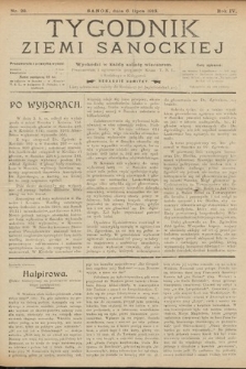 Tygodnik Ziemi Sanockiej. 1913, nr 28