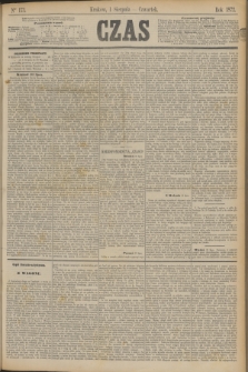 Czas. [R.25], Ner 173 (1 sierpnia 1872)