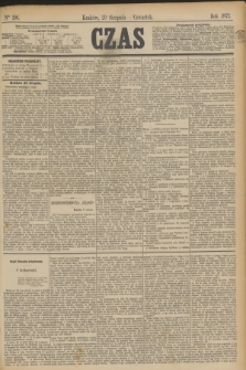 Czas. [R.25], Ner 196 (29 sierpnia 1872)