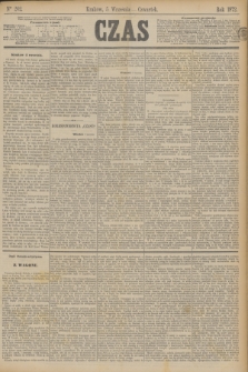 Czas. [R.25], Ner 202 (5 września 1872)